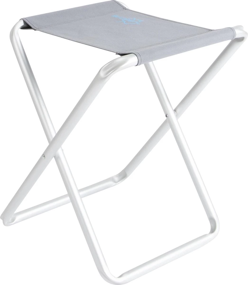 Bo-Camp Krukje - Campingkruk - Inklapbaar - Grijs