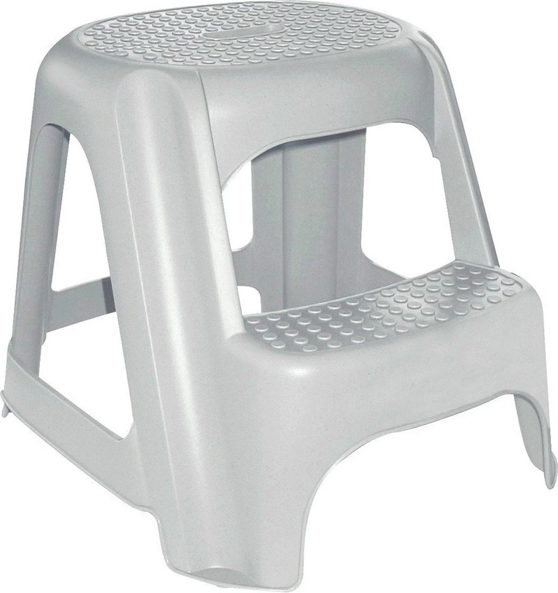 Curver One Step Opstapje Krukje - Lichtgrijs