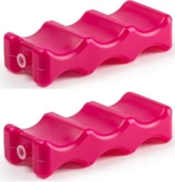 2x Stuks Koelelementen Voor Speciaal Voor Blikjes 22 X 9 Cm