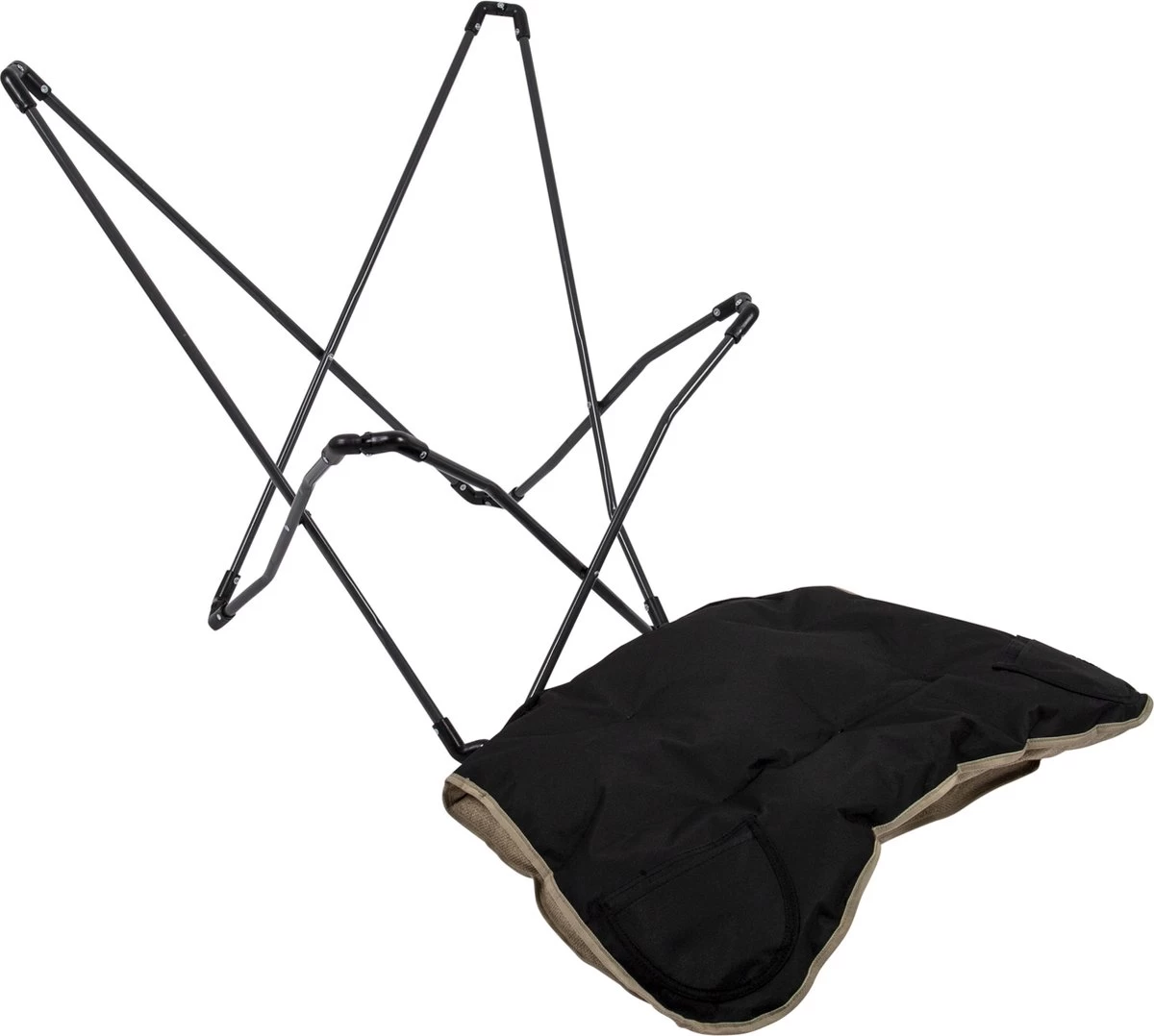 Bo-Camp - Urban Outdoor - Vlinderstoel - Grainger - M - Nika - Beige - Afbeelding 4