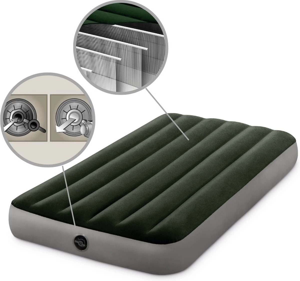 Intex Prestige Downy Twin Luchtbed - 1-persoons - 191 X 99 X 22 Cm - Afbeelding 8