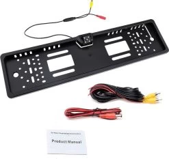 Kenteken Plaathouder Met Achteruitrijcamera | 4 LED | Infrarood