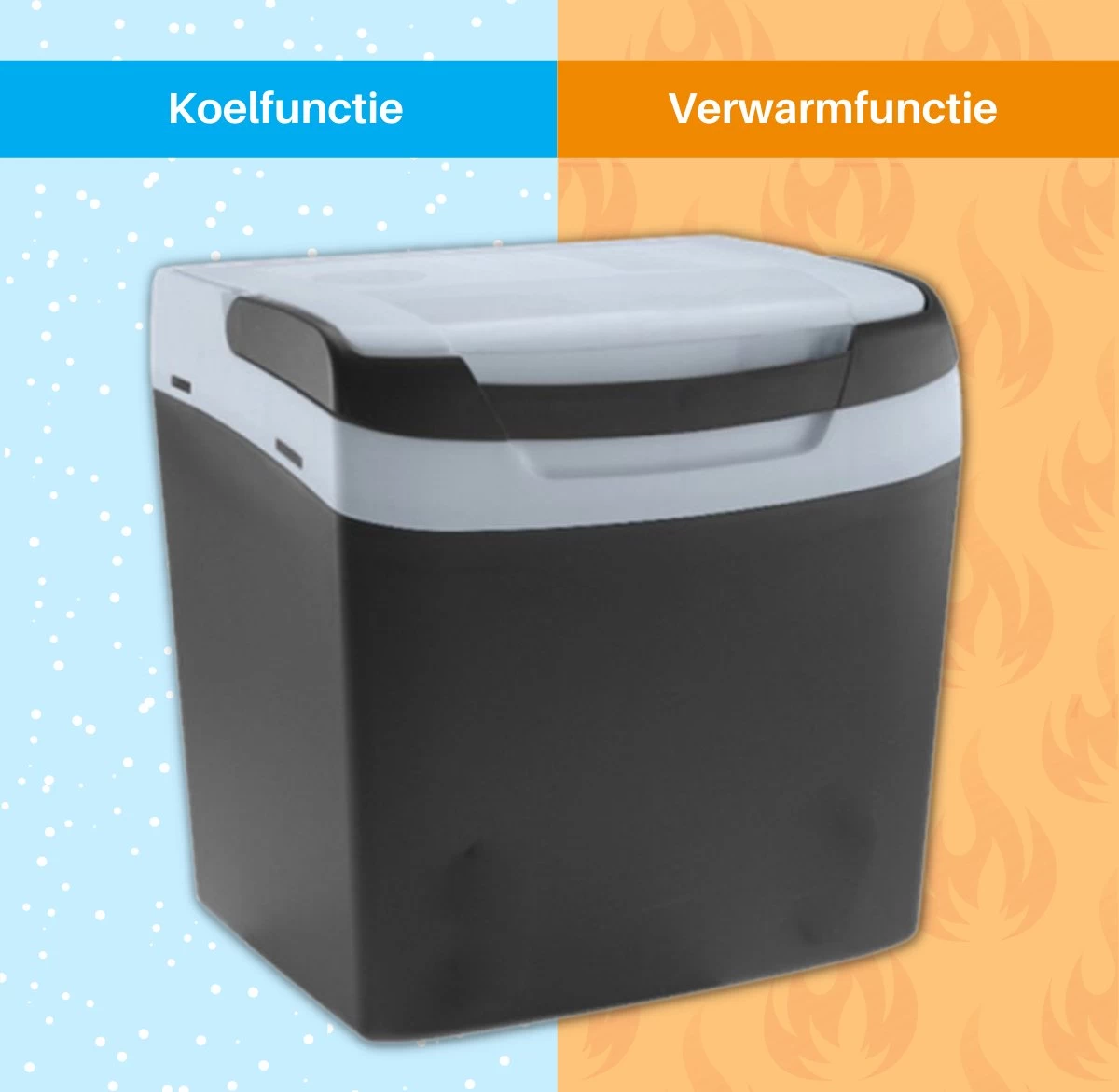 Mobicool ME26 DC H/C Thermo-elektrische Koelbox - 25L - 12 Volt - Grijs - Voor In De Auto - Afbeelding 4