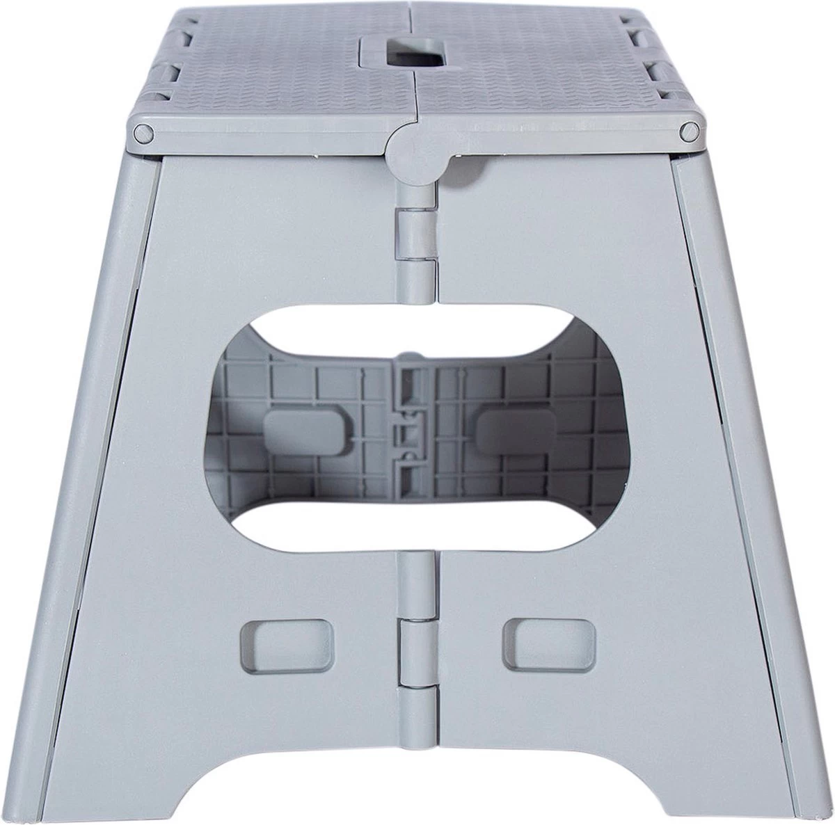 Splendole Opstapje Inklapbaar Caravanopstapje - Opvouwbaar - 120 Kg - 27 Cm Krukje Grijs - Afbeelding 8