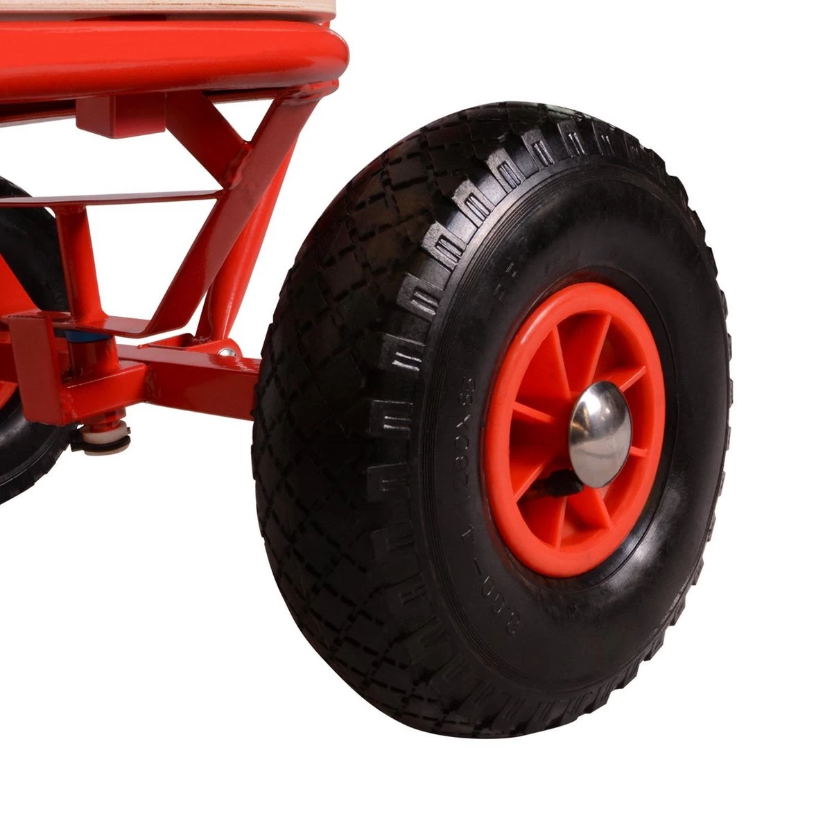 Benson Bolderkar - Bolderwagen Hout - Strandwagen - Kinderen - Boodschappenkar - Afbeelding 5