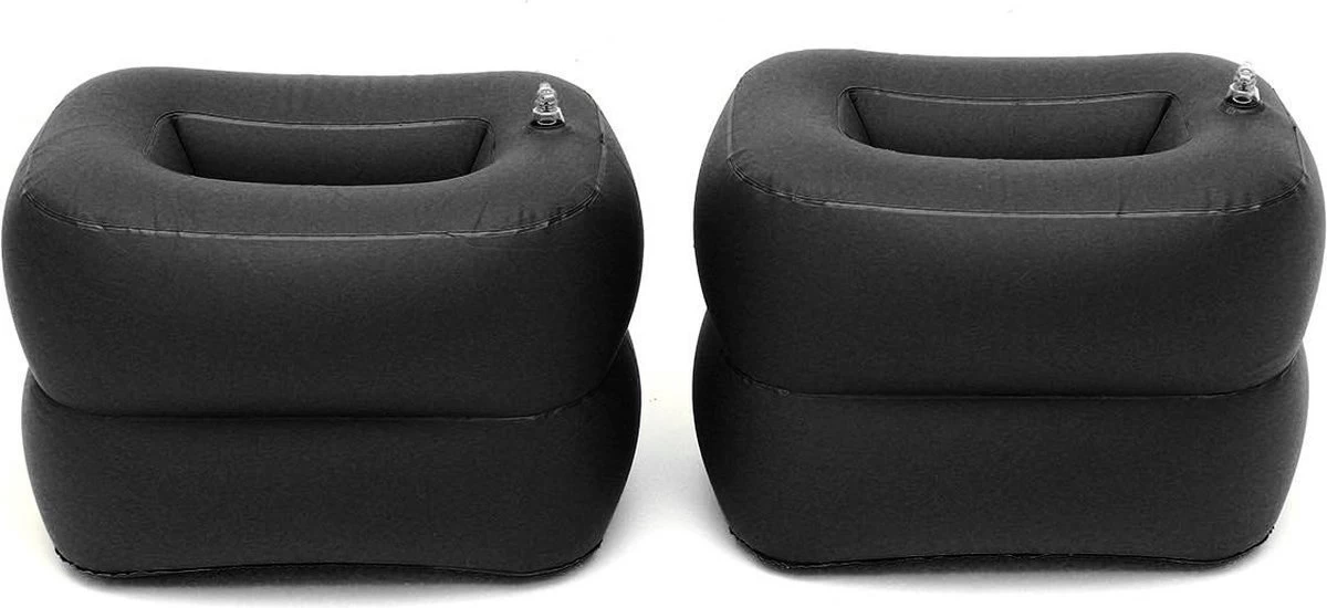 EZLife Auto Luchtbed Zwart 187x95cm - Afbeelding 8