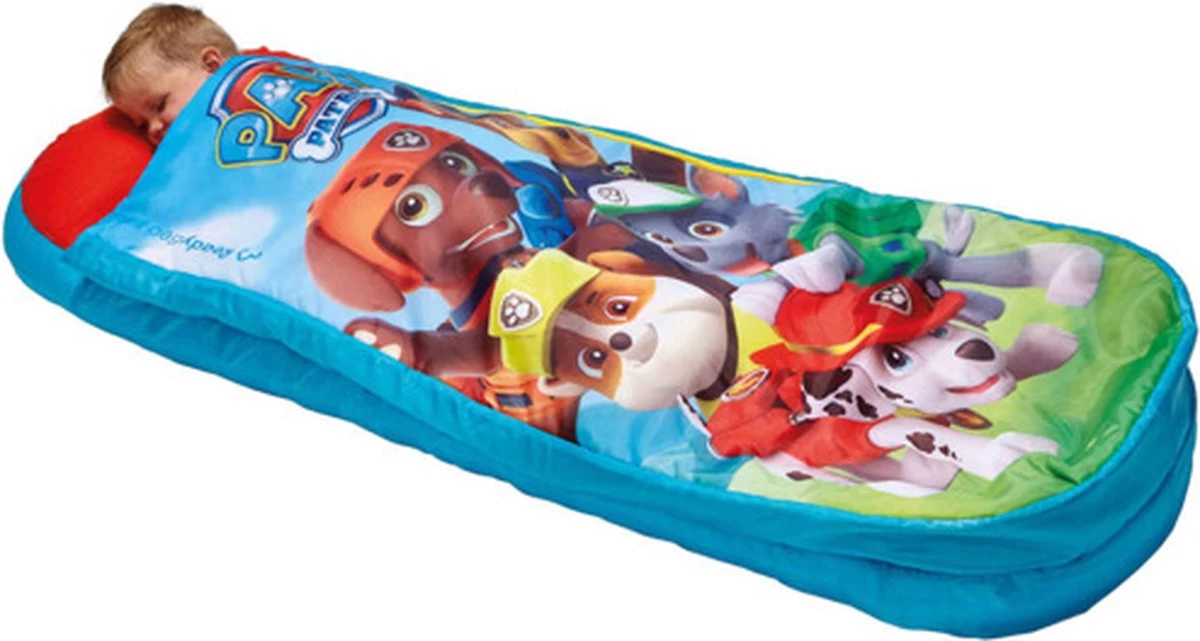 Paw Patrol ReadyBed Luchtbed + Slaapzak + Kussen - Blauw - 150x62x20 - Afbeelding 11