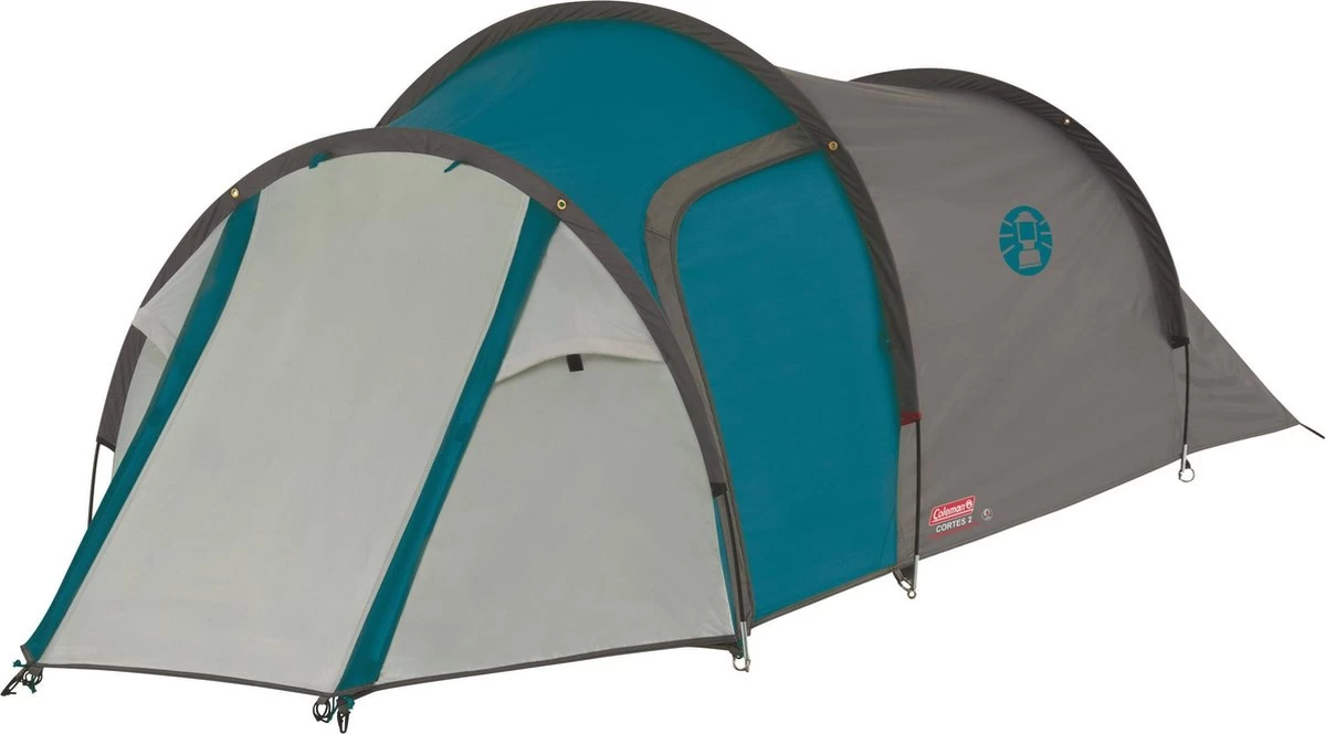 Coleman Cortes 2 Tunneltent - 2-Persoons - Blauw/Wit