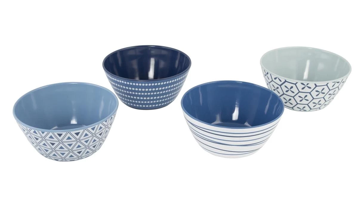 Bo-Camp - Servies - Mix & Match- 16-Delig - Blauw - Afbeelding 7