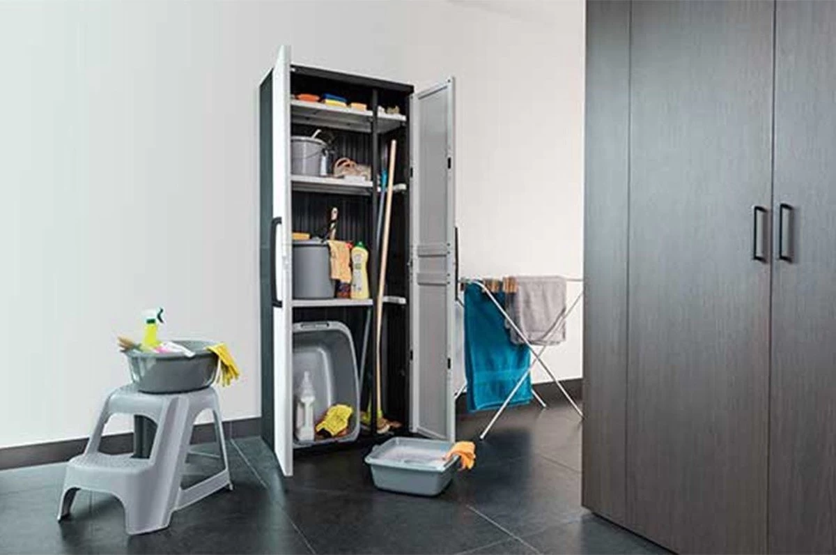 Curver One Step Opstapje Krukje - Lichtgrijs - Afbeelding 2