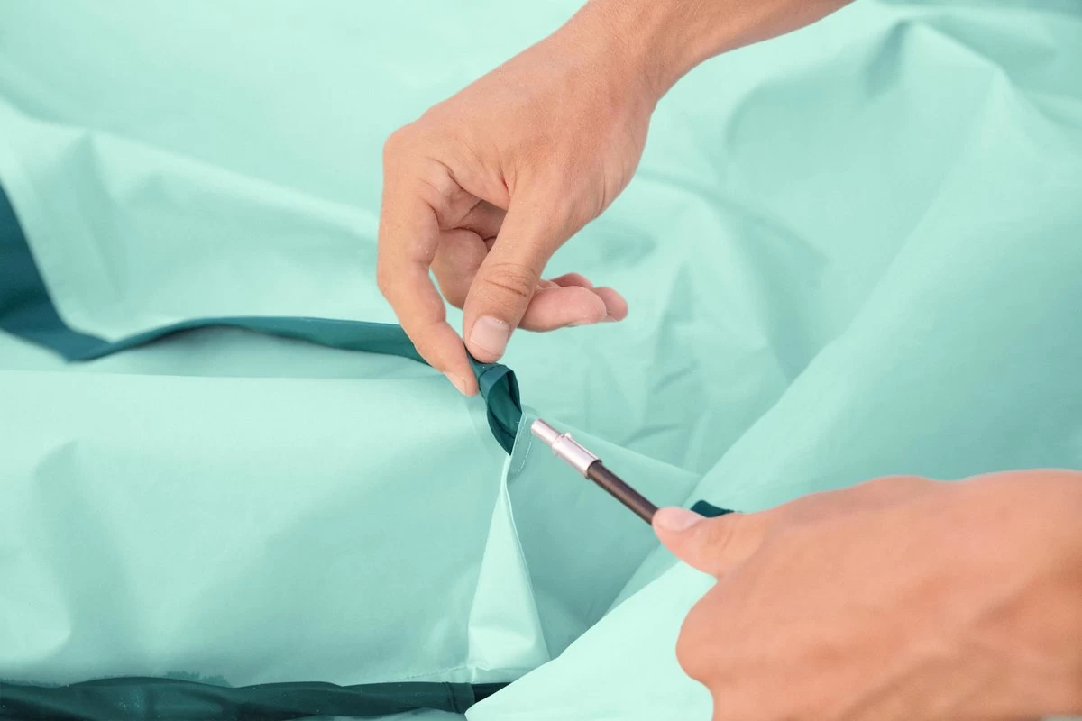 Bestway Strandtent - Pavillo - 2-Persoons - UV80 Zonbescherming - Incl. Tentharingen - Zandzakken Voor Stabiliteit - 200 X 120 X 95 CM - Afbeelding 15