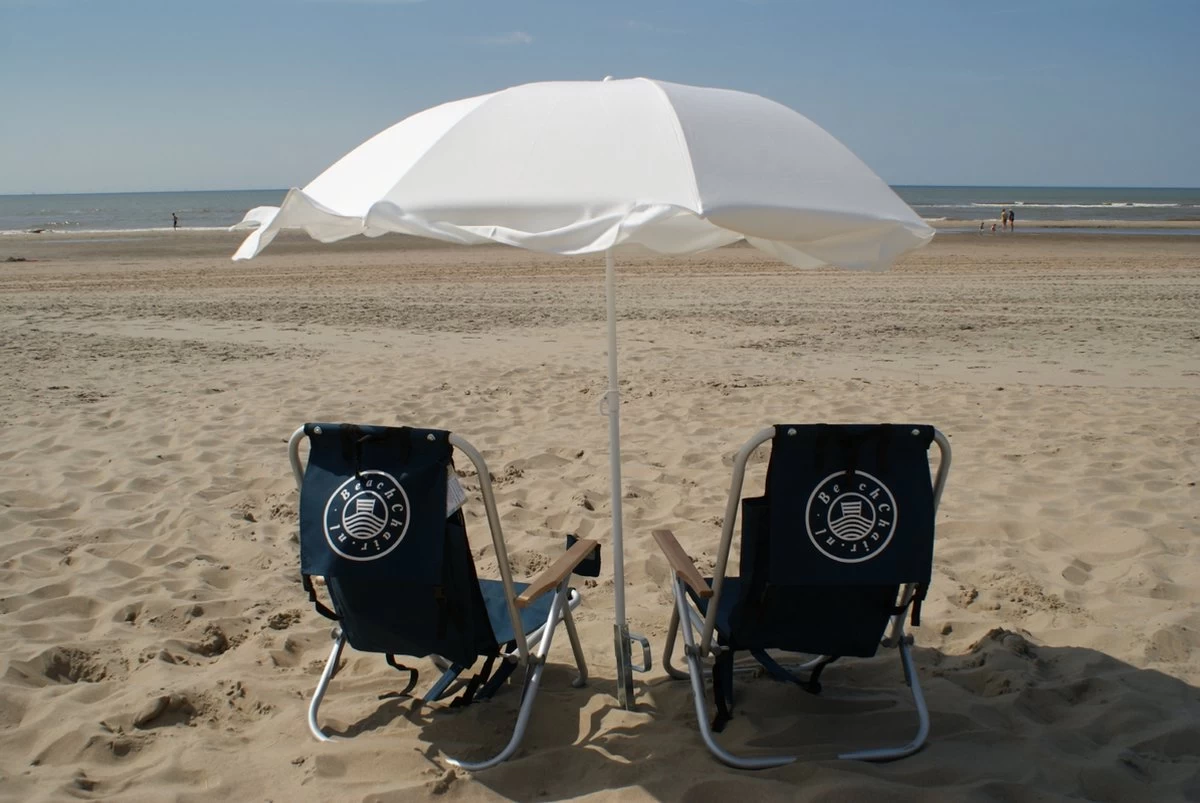 Strandstoel Verstelbaar Rugleuning 4 Standen Rugzak Inklapbaar Beach Chair Opvouwbaar - Afbeelding 2