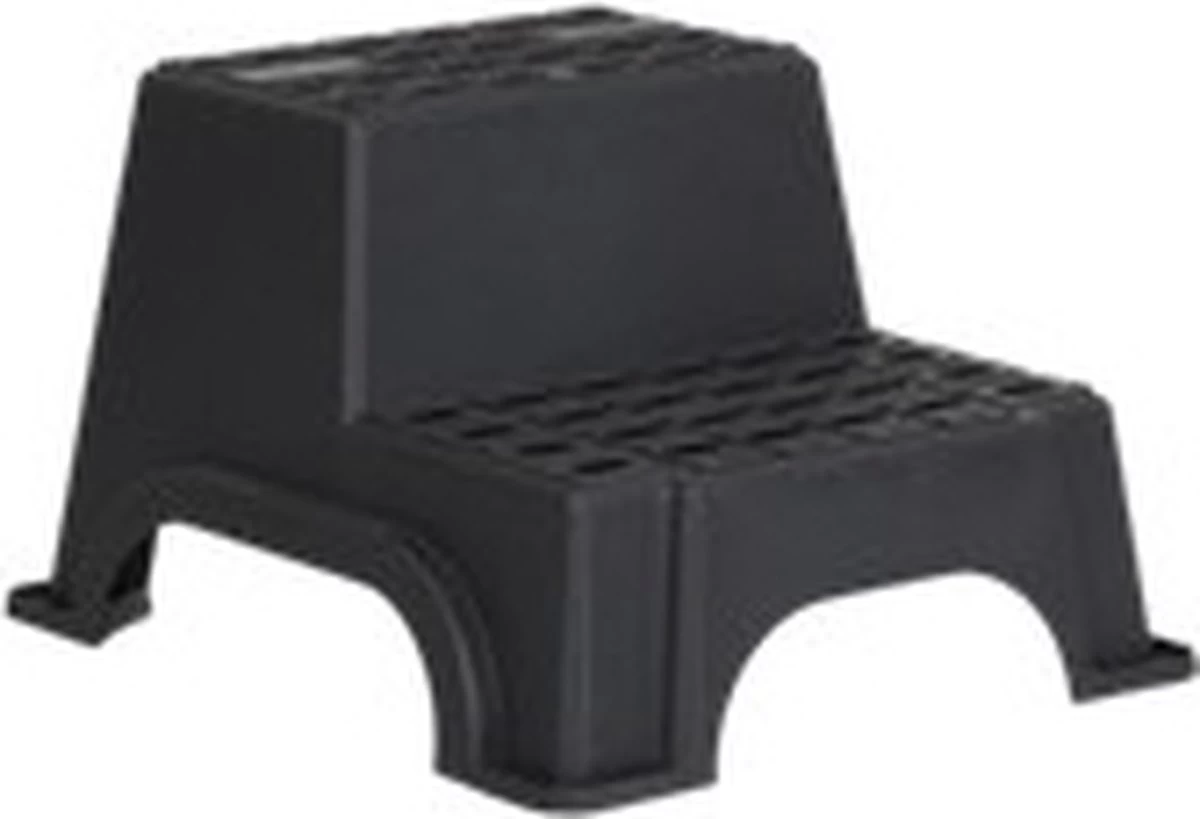 Milenco MGI Giant Double Step Opstap - Zwart - Afbeelding 2