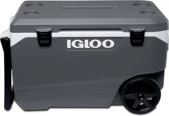 Igloo Latitude 90 Roller - Grote Koelbox Op Wielen - 85 Liter - Grijs
