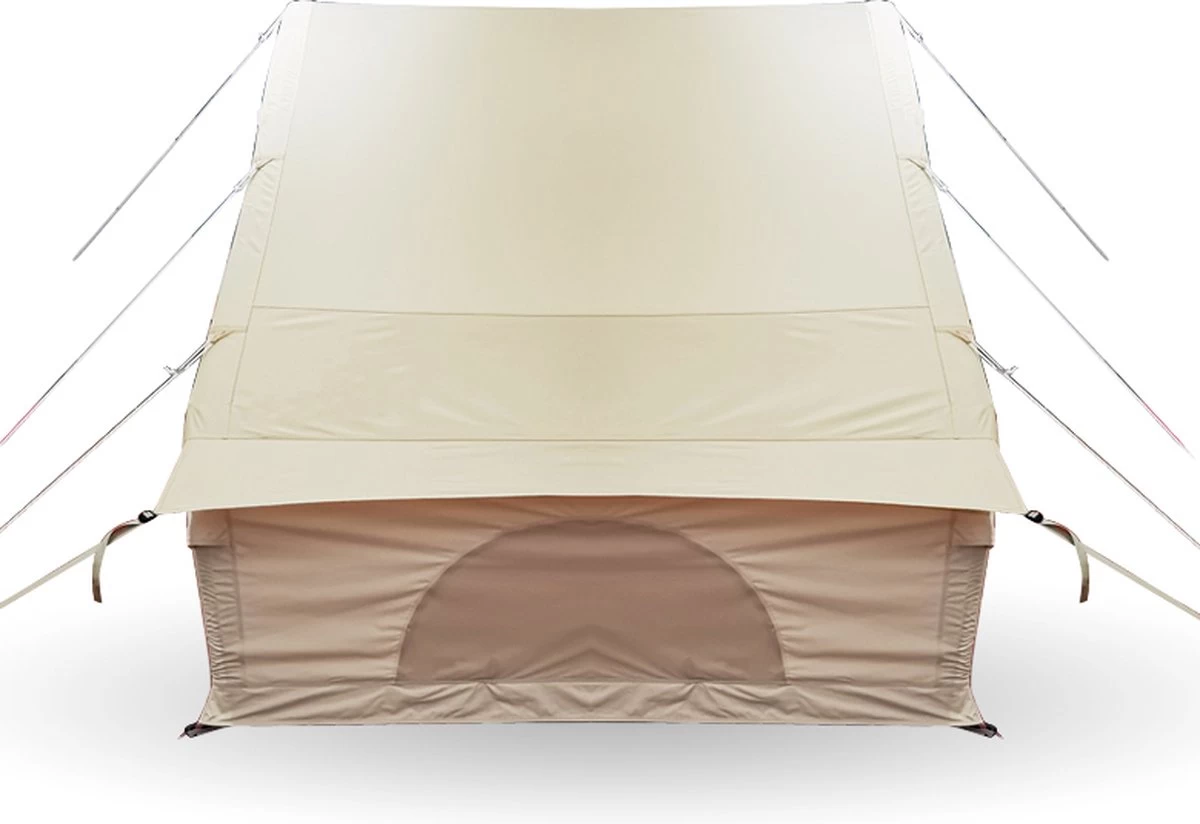 Opblaasbare Vier Persoons Tent Beige 300x200x210 Cm - Afbeelding 2