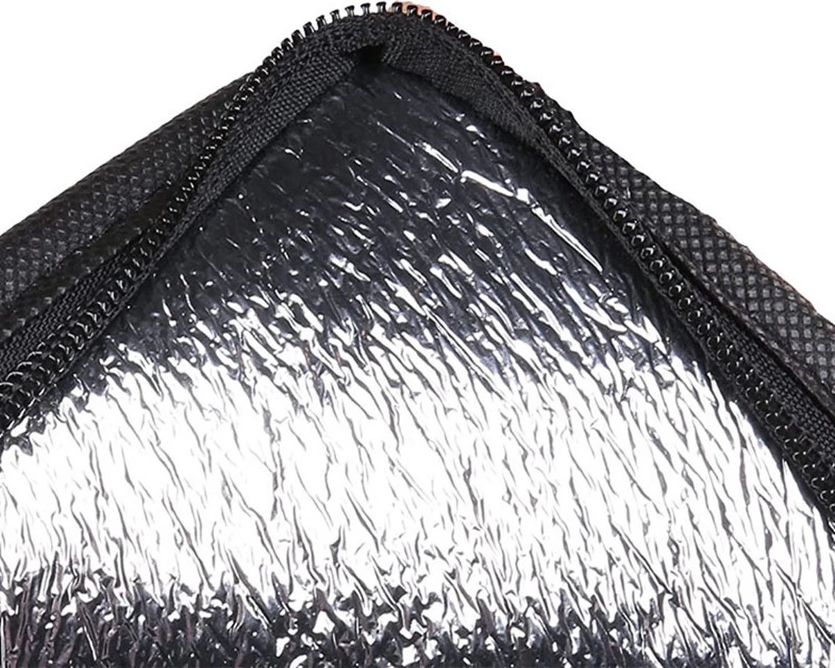 Merkloos 2 Stuks Geïsoleerde Koeltas Met Bodemplaat - Zwart - Afbeelding 10