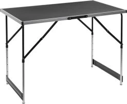 Hi Opvouwbare Campingtafel - 100 X 60 X 73-94 Cm