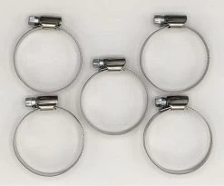 5X RVS SBS Slangen Klem Spanwijdte 32-50mm, 12 Mm Breed (WS2EUR)