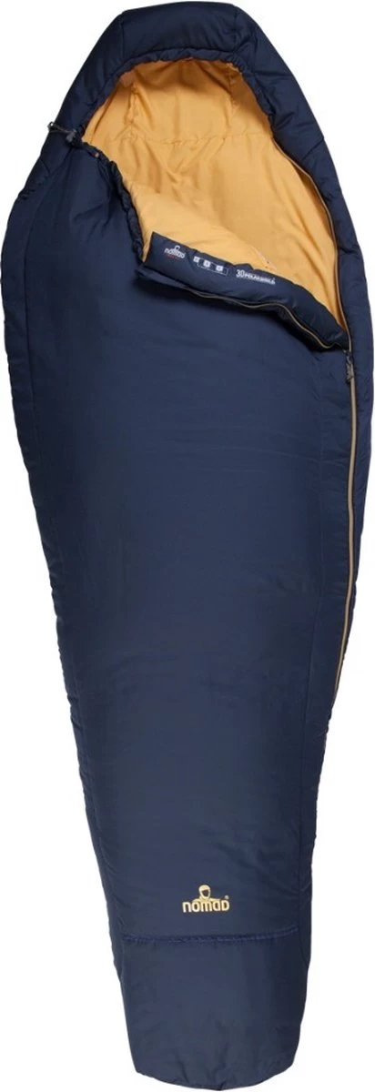 NOMAD® Inca 1200 Slaapzak | 210x80cm Blauw | Lichtgewicht & Kwalitatief | Mummy Slaapzak | Incl Hoes - Afbeelding 4