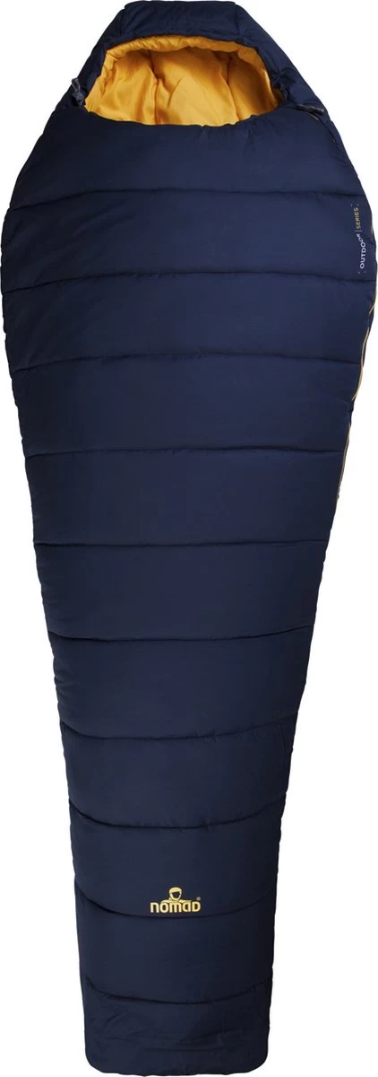 NOMAD® Inca 1200 Slaapzak | 210x80cm Blauw | Lichtgewicht & Kwalitatief | Mummy Slaapzak | Incl Hoes