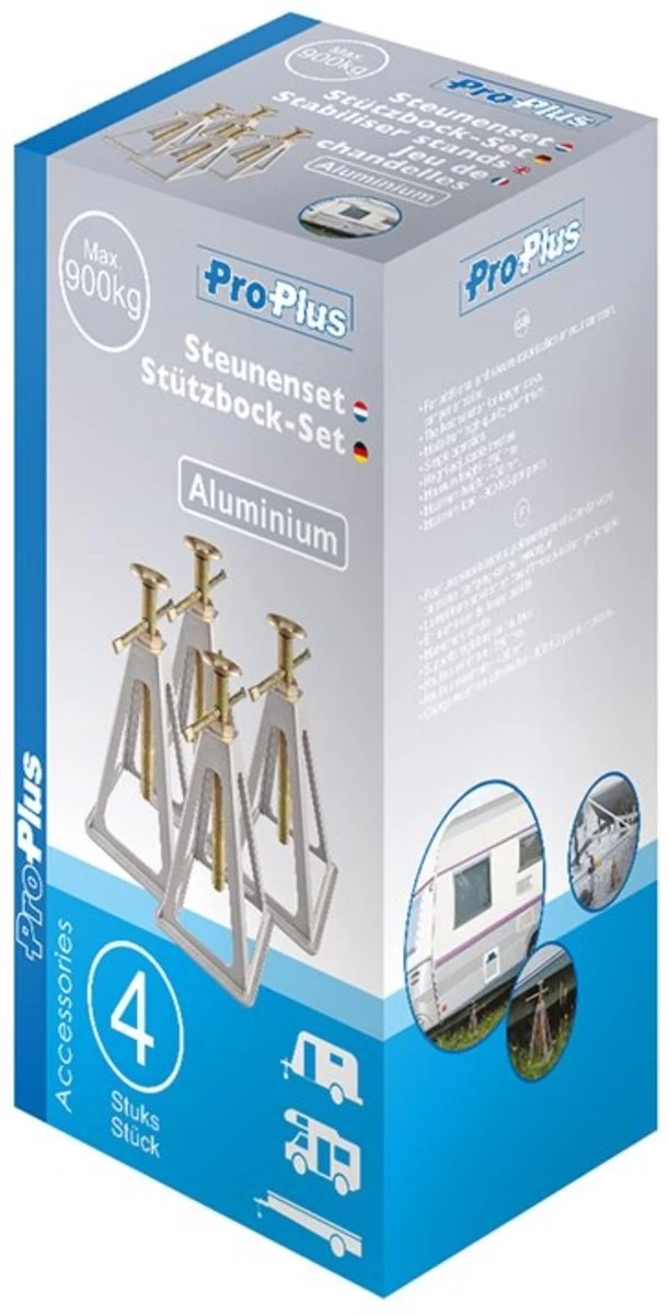 ProPlus Steunenset Aluminium 4 Stuks 360803 - Afbeelding 9