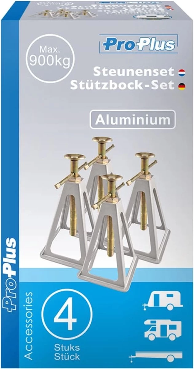 ProPlus Steunenset Aluminium 4 Stuks 360803 - Afbeelding 6