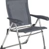 Crespo AL-212 - Campingstoel - Verstelbaar - Donker Grijs