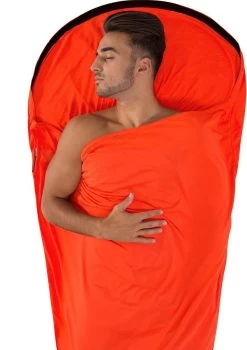 Sea To Summit - Reactor Extreme Thermolite® Mummy Liner - Lakenzak - Extra Verwarmend - Rood
